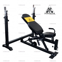 DFC PowerGym  BN014 - со стойками из каталога стоек для штанги со скамьей в Тольятти по цене 22950 ₽
