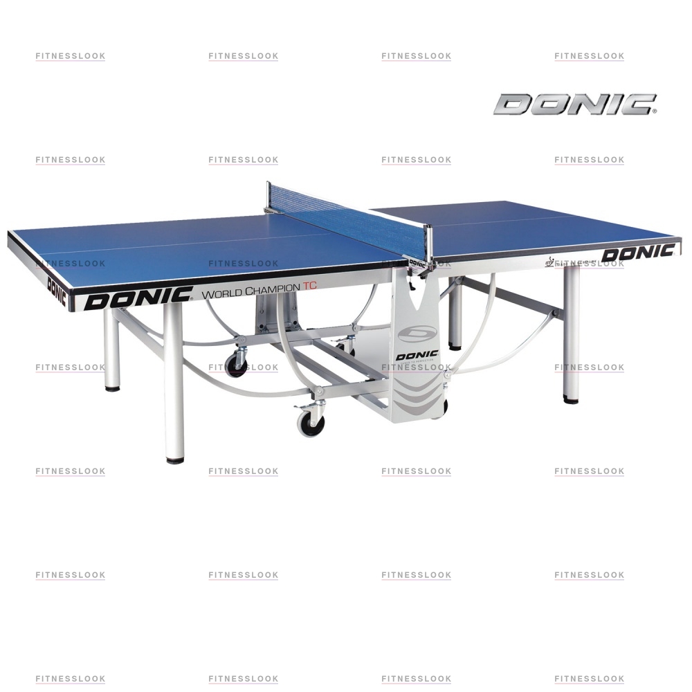 Donic World Champion TC - синий из каталога теннисных столов для помещений в Тольятти по цене 299990 ₽