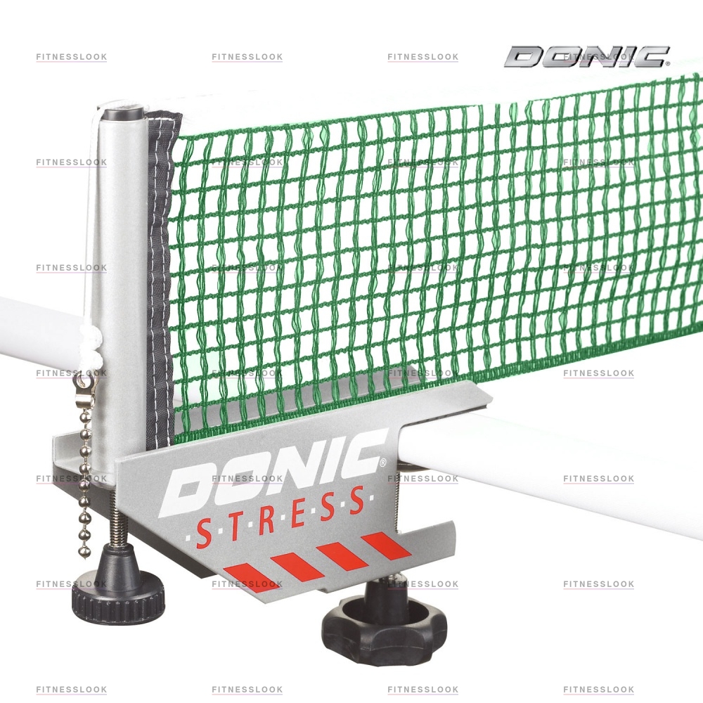 Donic Stress - серый/зеленый из каталога сеток для настольного тенниса в Тольятти по цене 8990 ₽