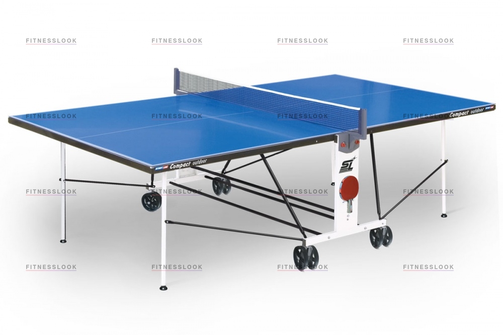 Compact Outdoor 2 LX Blue в Тольятти по цене 42090 ₽ в категории теннисные столы Start Line