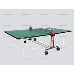 Indoor Roller Fun - зеленый в Тольятти по цене 41990 ₽ в категории теннисные столы Donic