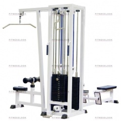 MB Barbell 3.03.1 - 3-х позиционная станция с одинарной блочной рамкой из каталога грузоблочных тренажеров в Тольятти по цене 221835 ₽