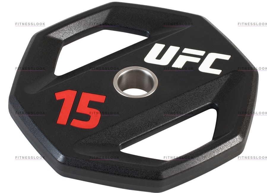 UFC олимпийский 15 кг 50 мм из каталога дисков (блинов) для штанг и гантелей в Тольятти по цене 21590 ₽
