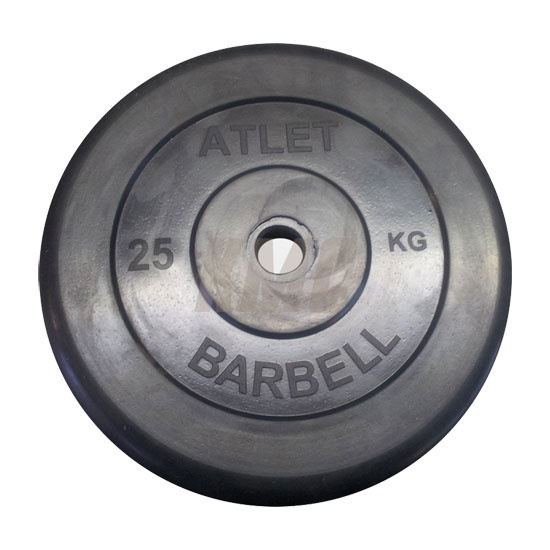 MB Barbell Atlet 51 мм - 25 кг из каталога дисков, грифов, гантелей, штанг в Тольятти по цене 11292 ₽