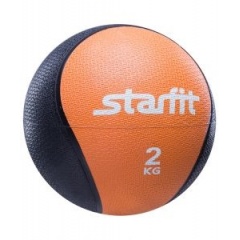 StarFit 2 кг. PRO GB-702, оранжевый из каталога медболов в Тольятти по цене 3305 ₽