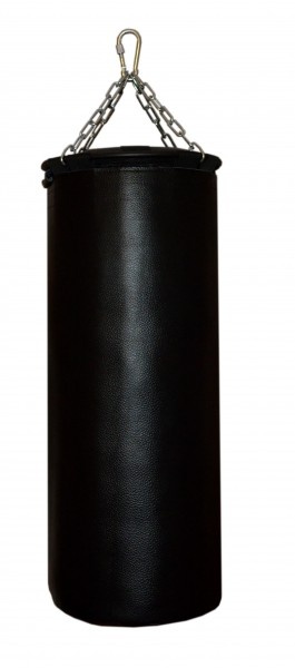 Рокки 180х40 см. 75, кг. кожа черный из каталога товаров для бокса и единоборств в Тольятти по цене 42820 ₽